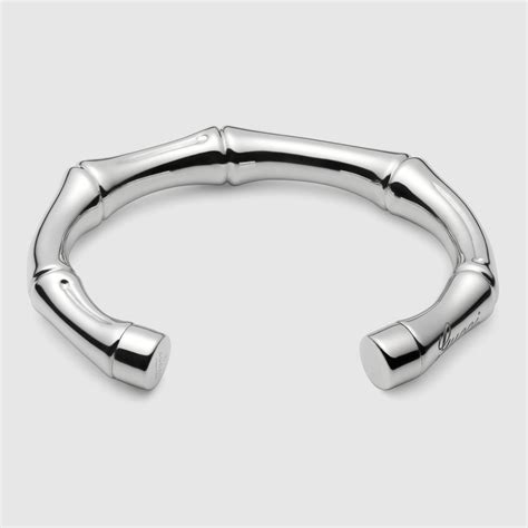 gucci bamboo ring silver|gucci bamboo cuff bracelet.